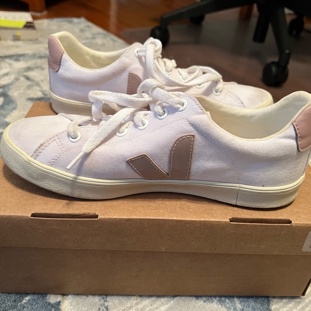 Veja Women’s Esplar Canvas Sneakers Size US 7 / EUR 38